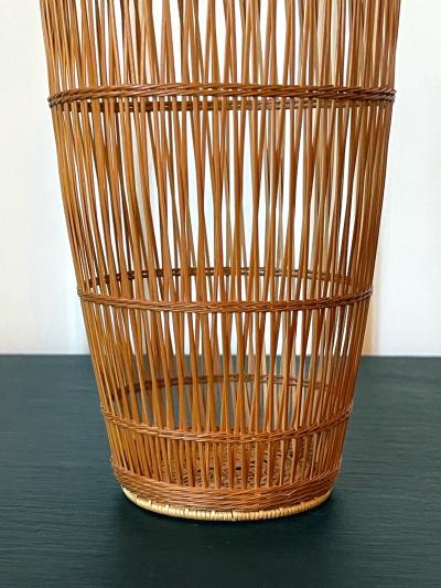 Motoshi Abe Japanese Contemporary Bamboo Basket by Abe Motoshi