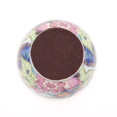 Mottahedeh Tobacco Leaf Serving Bowl Vintage Portugal c 1970