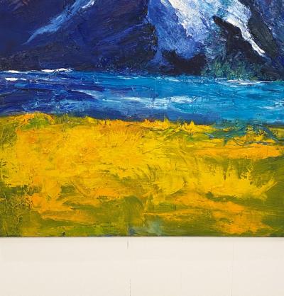 Mountain Scene American Circa 1950