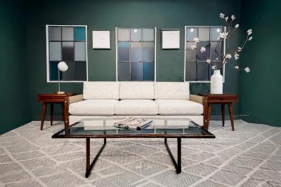 Moveis Teperman Brazilian Modern Pair of Imbuia wood Nightstands by Teperman Brazil