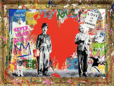 Mr Brainwash Juxtapose