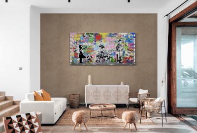 Mr Brainwash Pop Wall