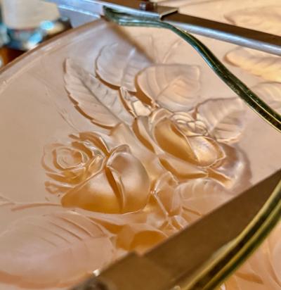 Muller Fr res French Art Deco Chandelier by Muller Fr res Luneville