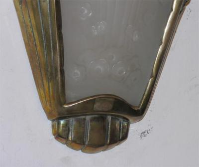 Muller Fr res French Art Deco Wall Sconces by Muller Freres