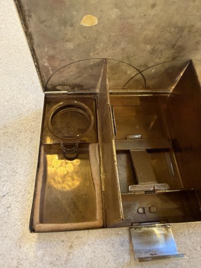 Multi Compartment Brass Box