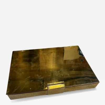 Multi Compartment Brass Box