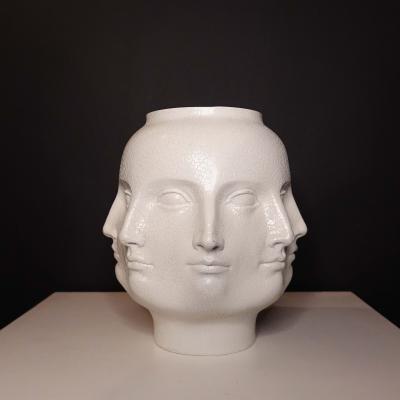 Multifaced Vase in the style of fornasetti