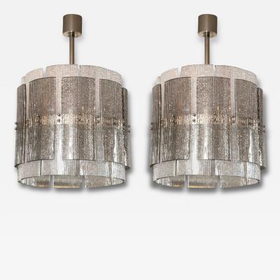 Murano Blown Cylindrical Pendant Lights