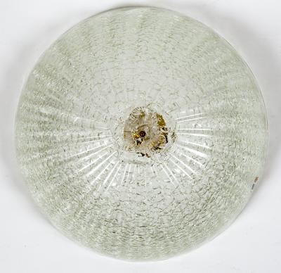 Murano Blown Dome Shaped Flushmount or Pendant 2 Available