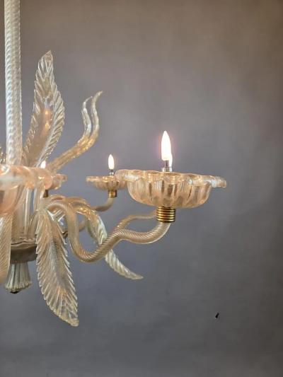 Murano Chandelier With 8 Lights Italy