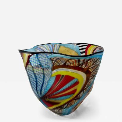 Murano Glass 1 of 1 Vase by Schiavon