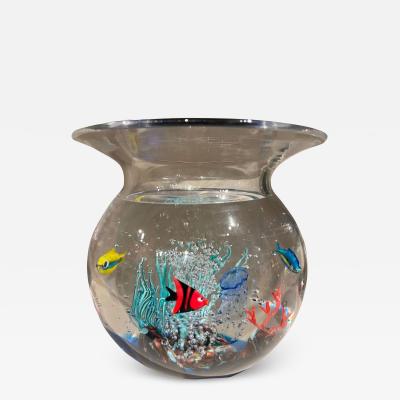 Murano Glass Aquarium Fishbowl