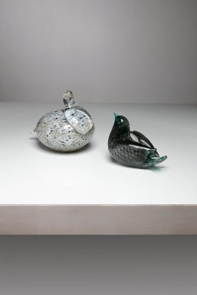 Murano Glass Birds by Alfredo Barbini VAMSA