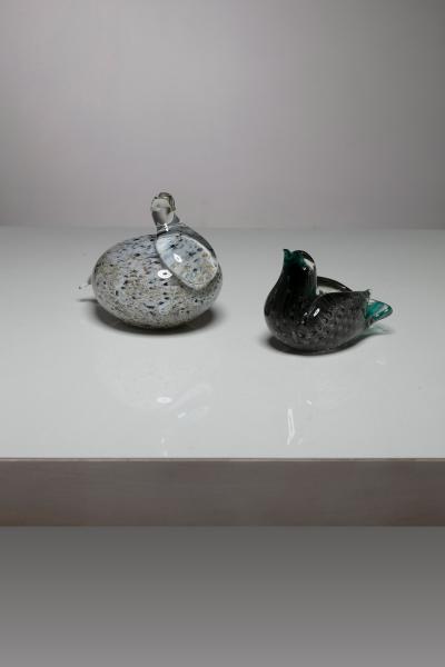 Murano Glass Birds by Alfredo Barbini VAMSA