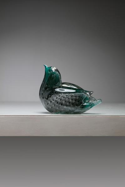 Murano Glass Birds by Alfredo Barbini VAMSA