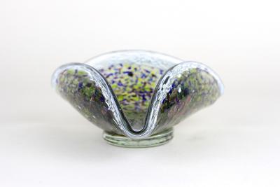 Murano Glass Bowl Ashtray 20th Century Italy circa 1950