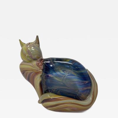 Murano Glass Cat by Zanetti