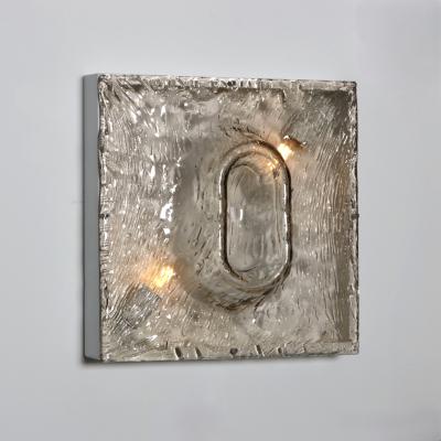 Murano Glass Ceiling Fixture by Toni Zuccheri for Venini Italy