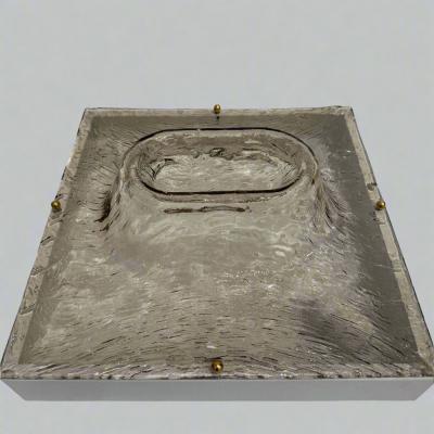 Murano Glass Ceiling Fixture by Toni Zuccheri for Venini Italy