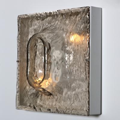 Murano Glass Ceiling Fixture by Toni Zuccheri for Venini Italy