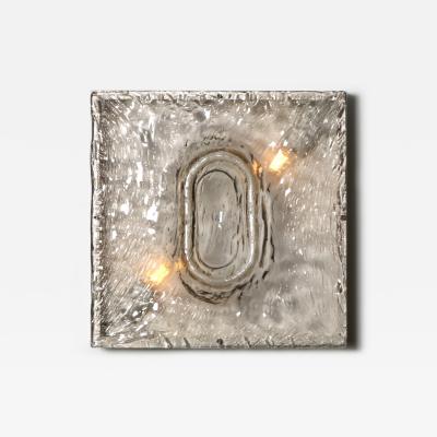 Murano Glass Ceiling Fixture by Toni Zuccheri for Venini Italy