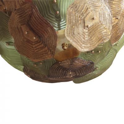 Murano Glass Ceiling Lamp Italy 