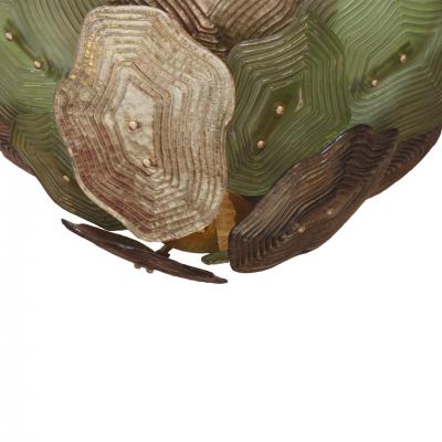 Murano Glass Ceiling Lamp Italy 