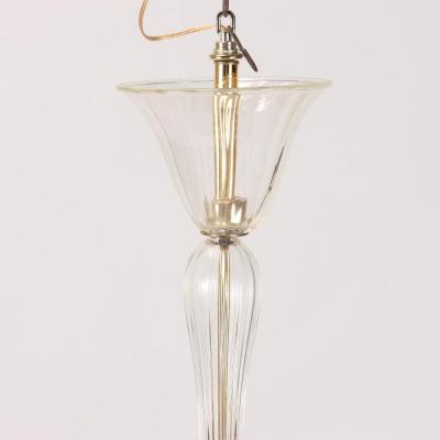 Murano Glass Chandelier Italy 1960s