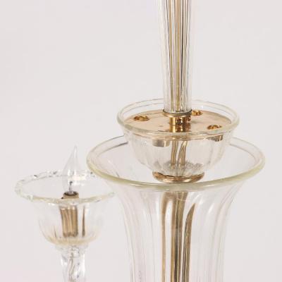 Murano Glass Chandelier Italy 1960s