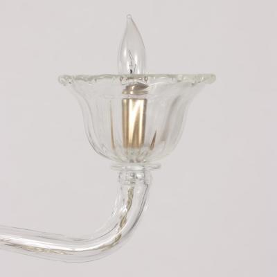 Murano Glass Chandelier Italy 1960s