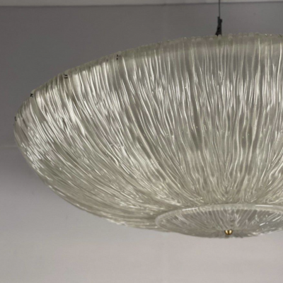 Murano Glass Chandelier Ufo Circa 1980