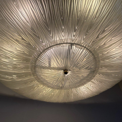 Murano Glass Chandelier Ufo Circa 1980