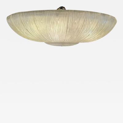 Murano Glass Chandelier Ufo Circa 1980