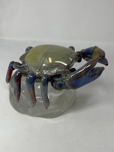 Murano Glass Crab by Oscar Zanetti