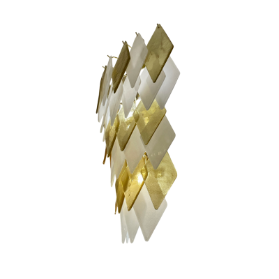 Murano Glass Diamond Wall Sconces