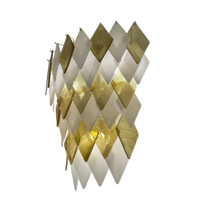 Murano Glass Diamond Wall Sconces