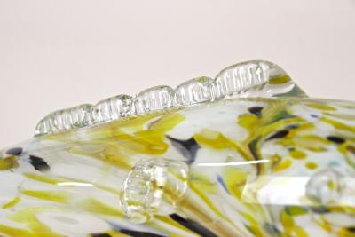 Murano Glass Fish Sculpture Multicolored Mid Century Italy ca 1950