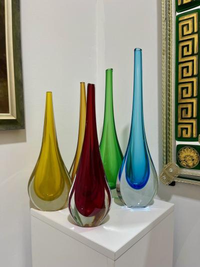 Murano Glass Goccia Vase by Beltrami