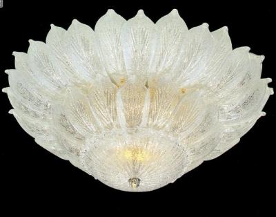 Murano Glass Leave Ceiling Light Chandelier