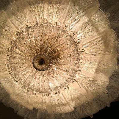 Murano Glass Leave Ceiling Light Chandelier