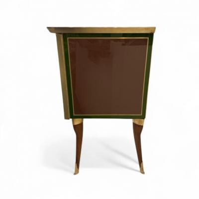 Murano Glass Leaves Sideboard