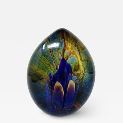 Murano Glass Paperweight by Oscar Zanetti