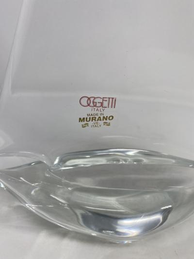 Murano Glass Sailboat by Oggetti