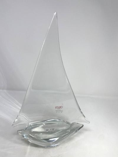 Murano Glass Sailboat by Oggetti