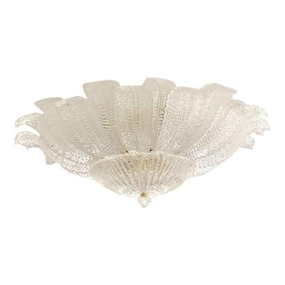 Murano Glass Sputnik Chandelier Flush Mount lot of 2 or a pair of chandeliers