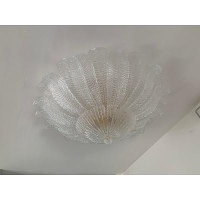 Murano Glass Sputnik Chandelier Flush Mount lot of 2 or a pair of chandeliers