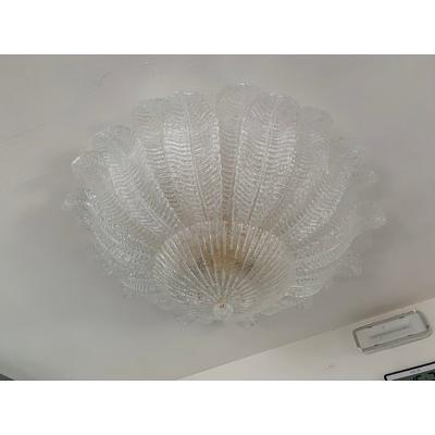 Murano Glass Sputnik Chandelier Flush Mount lot of 2 or a pair of chandeliers