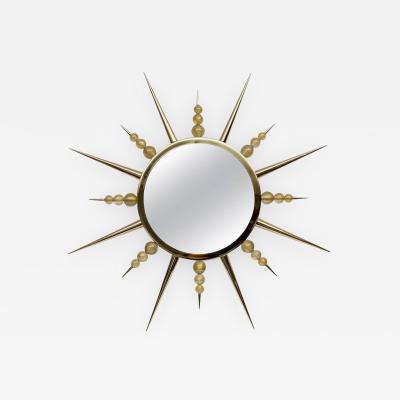 Murano Glass Sunburst Mirror