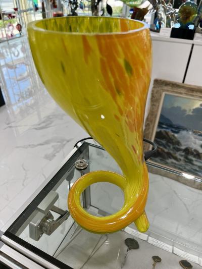 Murano Glass Table Lamp by Barovier Toso