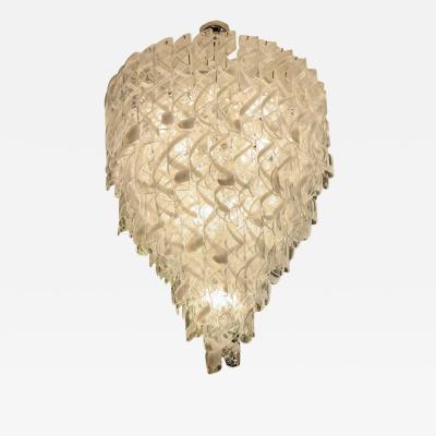 Murano Glass Torciglione Ceiling Light